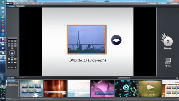 DVD-Men�-Start 600